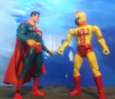 Super power alien V.2(Superman arcade) (Superman) Custom Action Figure