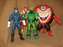 Zilius Zox-Red Lantern (DC Multiverse) Custom Action Figure