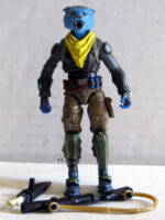 Bluefangs - Togorian Bounty Hunter (Star Wars) Custom Action Figure [Front View]