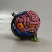 Gutter-Brain (MAD Balls) Custom Miniature / Figurine