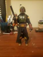 boba fett reclaimed armor and repainted boba fett redone (Star Wars) Custom Action Figure