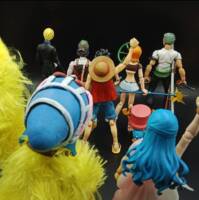 Nefertari Vivi and Karoo (One Piece) Custom Action Figure