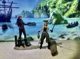 Black Ellie and Whiplash Dany (Original) Custom Action Figure