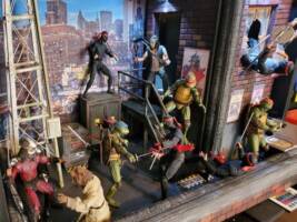 Dioramas for 1/12 figures 6" to 8" figures (DC Multiverse) Custom Diorama / Playset