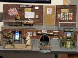 Dioramas for 1/12 figures 6" to 8" figures (DC Multiverse) Custom Diorama / Playset
