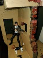 Outdoor bunker (Marvel) Custom Diorama / Playset