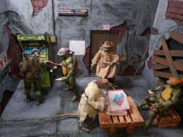 TMNT Sewer Ver2 (Teenage Mutant Ninja Turtles) Custom Diorama / Playset