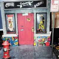 Skateborad Shop (Teenage Mutant Ninja Turtles) Custom Diorama / Playset