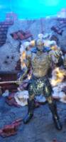 Darkseid  with Throne diorama (DC Multiverse) Custom Diorama / Playset