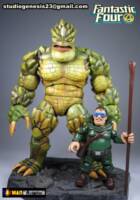 Mole Man and Giganto (Fantastic Four) Custom Action Figure