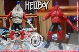 Hellboy — Mezco Version [Fully Sculpted] # 1 (The Making of) (Hellboy) Custom Action Figure