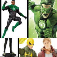 Green Lantern Kyle Rayner-McFarlane toys (Green Lantern) Custom Action Figure