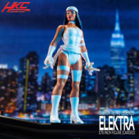Elektra White Costume (Marvel Legends retro) (Marvel Legends) Custom Action Figure