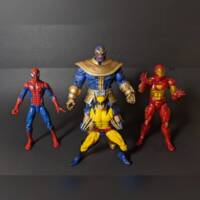 Custom Comic Thanos (Marvel Legends) Custom Action Figure