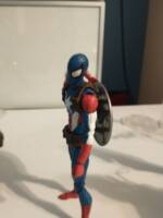 Spider Patriot / Captain Spider / American Spider (Marvel) Custom Action Figure [I put my shield back on my back.]