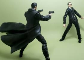 Neo vs Agent Jones (Matrix) Custom Action Figure