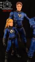 Fantastic Four - Reed Richards, Sue Storm, Franklin, Valeria (Fantastic Four) Custom Action Figure