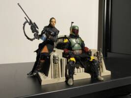 Boba Fett Throne (Star Wars) Custom Diorama / Playset