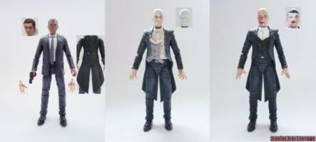 Phantom of the Opera (Andrew Lloyd Webber musical) (Phantom) Custom Action Figure [Phantom of the Opera custom action figure before and after]