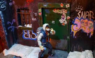 Bodega-Seedy spot Diorama (My Heroes) Custom Diorama / Playset
