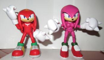 Female Knuckles (Sonic) Custom Action Figure