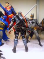 McFarlane Deathstroke Fixed (DC Multiverse) Custom Action Figure [Back]