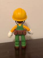 Builder Luigi (Super Mario Bros) Custom Action Figure