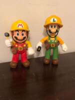 Builder Luigi (Super Mario Bros) Custom Action Figure