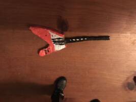 Jason (Jason Takes Manhattan) (Friday the 13th) Custom Miniature / Figurine [Close-up of guitar.]