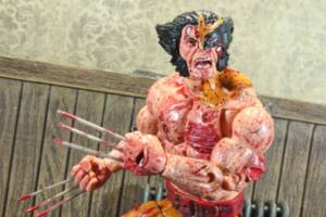 Battle damage wolverine (Marvel Legends) Custom Action Figure