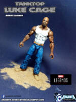 White Tanktop Luke Cage (Marvel Legends) Custom Action Figure