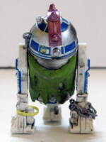 Anarchy-D2 – Astromech Punk Droid (Star Wars) Custom Action Figure [Rear View]