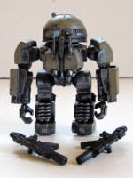 R2-TR0 “Trooper” – Heavy Combat Astromech Droid (Star Wars) Custom Action Figure [Rear View]