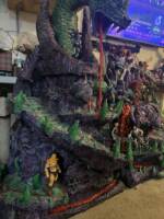 Masters Of The Universe Snake Mountain (Masters of the Universe) Custom Diorama / Playset