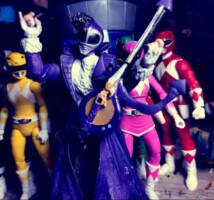 Purple Power Ranger (prince) (Power Rangers) Custom Action Figure