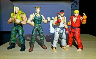 Charlie Nash (Street Fighter) Custom Action Figure