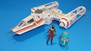 Star Wars Y-wing from Rise of Skywalker for 3.75" action figures (Star Wars) Custom Vehicle
