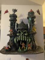 Castle Grayskull diy (Masters of the Universe) Custom Diorama / Playset [Full view]