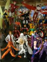 Dr Pym (Marvel Legends) Custom Action Figure [in my West Coast Avengers display]