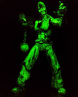 the Absorbing Man - Dazzle Power glow in the dark 12 inch - custom 900th! (Marvel Legends) Custom Action Figure