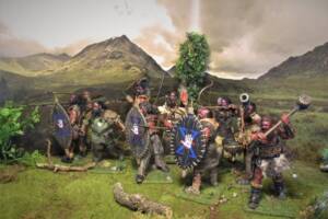 Warband of Wildlings from Dunland, group shot (Lord of the Rings) Custom Action Figure