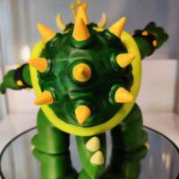 King Koopa (Super Mario Bros) Custom Action Figure [Back]