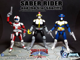 Saber Rider and the Star Sheriffs (Saber Riders) Custom Action Figure