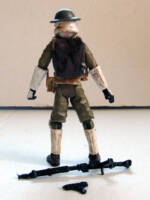 Imperial Doughboy – Trench Warfare Trooper (Star Wars) Custom Action Figure [Rear View]