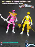 Yellow & Pink Rangers modifications (Power Rangers) Custom Action Figure