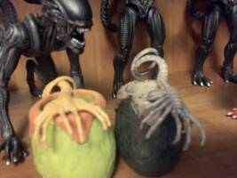 Alien Egg W/ Face  Hugger (Aliens) Custom Action Figure