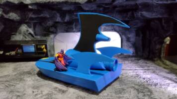 Batmovile from Zur En Arrh (Heroclix) Custom Vehicle