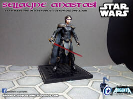 Sellayne Anastasi SW fan character (Star Wars) Custom Action Figure