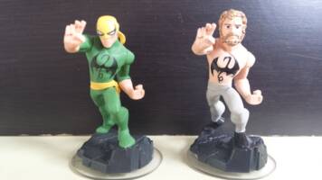 Iron Fist (Netflix) - Disney Infinity (Defenders) Custom Miniature / Figurine [Iron Fist (Before and After)]