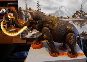 Ghost Rider's Mammoth (Marvel Legends) Custom Vehicle